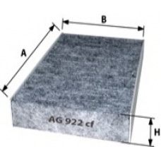 AG 922 CFC Goodwill Фильтр, воздух во внутренном пространстве