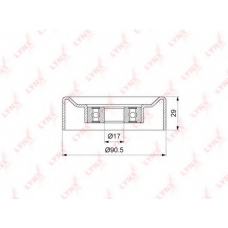 PB5370 LYNX Ролик натяжной