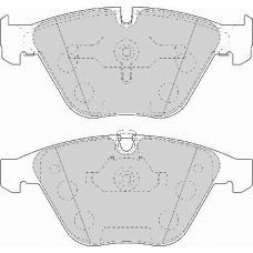 FD7071A NECTO Комплект тормозных колодок, дисковый тормоз