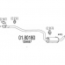01.80180 MTS Средний глушитель выхлопных газов