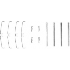 MBA965 MINTEX Комплектующие, колодки дискового тормоза