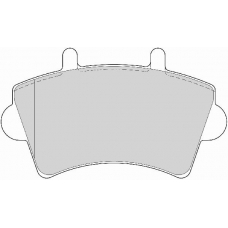 AVR102 ABEX Комплект тормозных колодок, дисковый тормоз
