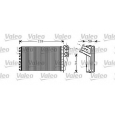 812338 VALEO Теплообменник, отопление салона