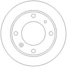 AC2005D AC Delco Тормозной диск
