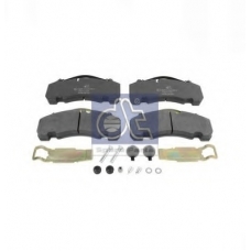 10.14000 DIESEL TECHNIC Комплект тормозных колодок, дисковый тормоз