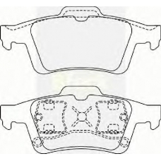 New 093 BRECK Комплект тормозных колодок, дисковый тормоз