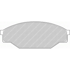 T0610380 RAMEDER Комплект тормозных колодок, дисковый тормоз