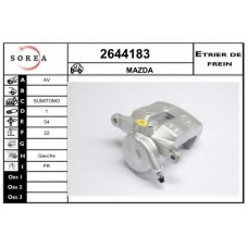 2644183 EAI Тормозной суппорт