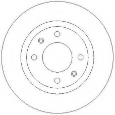AC2182D AC Delco Тормозной диск