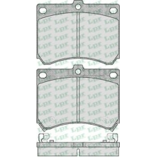 05P510 LPR Комплект тормозных колодок, дисковый тормоз