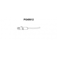 PG45612 VENEPORTE Средний глушитель выхлопных газов