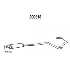 394320051300 MAGNETI MARELLI Выпускной трубопровод