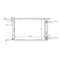 QER1693 QUINTON HAZELL Радиатор, охлаждение двигателя