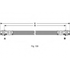 PHA315 TRW Тормозной шланг