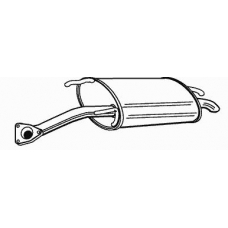 615244 FONOS Глушитель выхлопных газов конечный