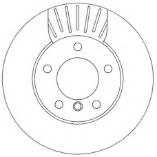 562313BC BENDIX Тормозной диск