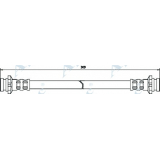 HOS3253 APEC Тормозной шланг