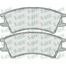 05P695 LPR Комплект тормозных колодок, дисковый тормоз