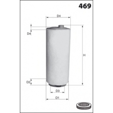 EL3954 MECAFILTER Воздушный фильтр