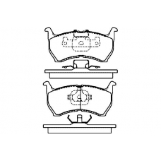 21041 150  0 5 T4047 TEXTAR Колодки тормозные