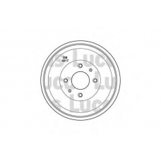 DB4017 TRW Тормозной барабан