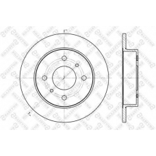 6020-2229-SX STELLOX Тормозной диск
