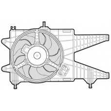 1209563 CTR Вентилятор, охлаждение двигателя