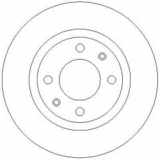 AC2076D AC Delco Тормозной диск