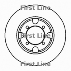 FBD193 FIRST LINE Тормозной диск