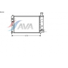 PE2152 AVA Радиатор, охлаждение двигателя