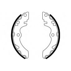 S751 SIMER Комплект тормозных колодок