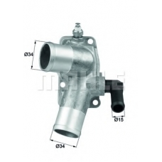 TI 42 92D MAHLE Термостат, охлаждающая жидкость