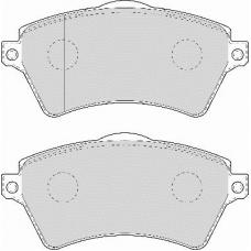 FD7000N NECTO Комплект тормозных колодок, дисковый тормоз