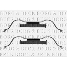 BBK1288 BORG & BECK Комплектующие, колодки дискового тормоза