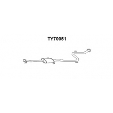 TY70051 VENEPORTE Предглушитель выхлопных газов