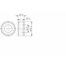 TKR 9872 TIMKEN Натяжной ролик, ремень грм