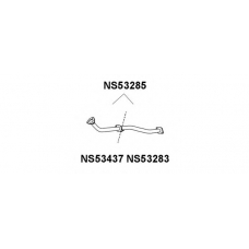 NS53285 VENEPORTE Труба выхлопного газа