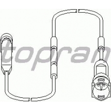 202 139 TOPRAN Датчик, износ тормозных колодок