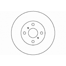 MDC2062 MINTEX Тормозной диск
