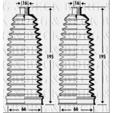BSG3277 BORG & BECK Пыльник, рулевое управление