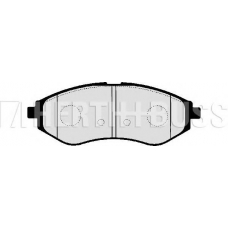 J3600911 NIPPARTS Комплект тормозных колодок, дисковый тормоз