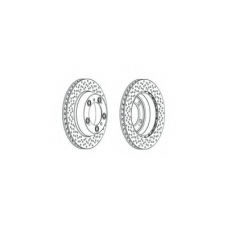 DDF2012C FERODO Тормозной диск