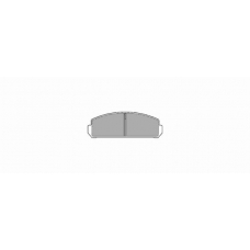 197 SIMER Комплект тормозных колодок, дисковый тормоз