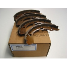 M068-01 ASHUKI Комплект тормозных колодок