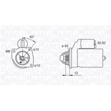 063280061010 MAGNETI MARELLI Стартер