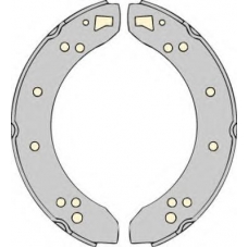 M540 MGA Комплект тормозных колодок
