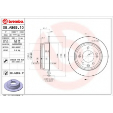 BS 7777 BRECO Тормозной диск