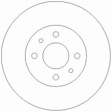 D2091 ROULUNDS Тормозной диск
