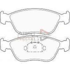 ADB0886 COMLINE Комплект тормозных колодок, дисковый тормоз