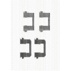 8105 141601 TRISCAN Комплектующие, колодки дискового тормоза